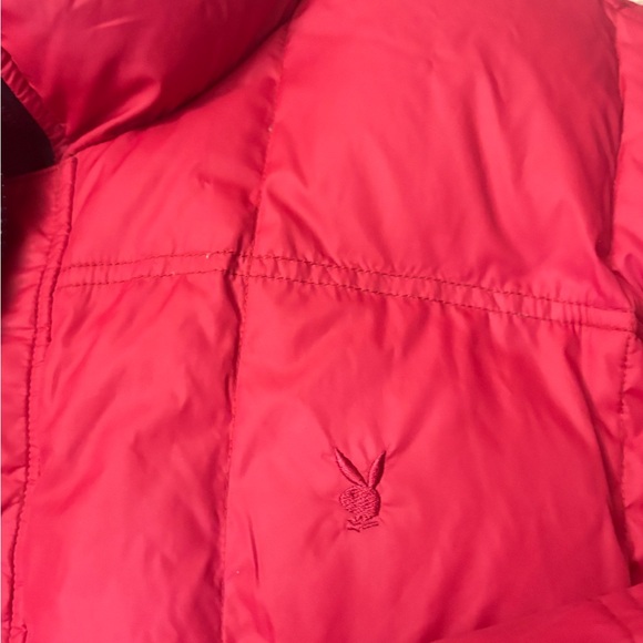 Women’s Reversible Playboy Puffer Jacket - Picture 5 of 7